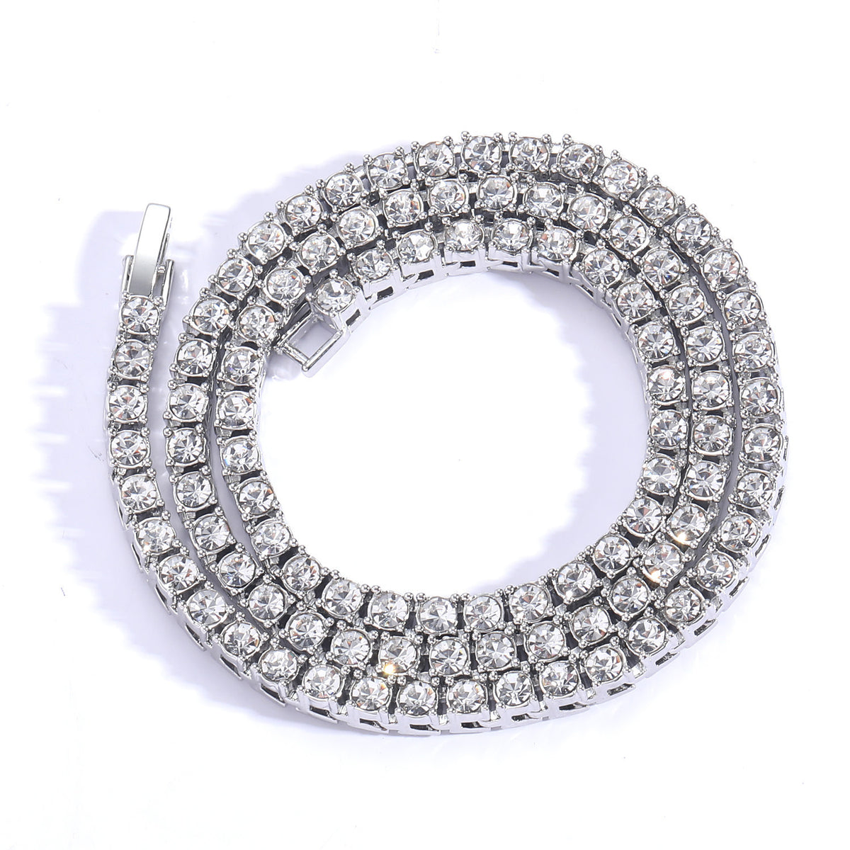 Hip Hop Tennis Chain Alloy Necklace for Men product image