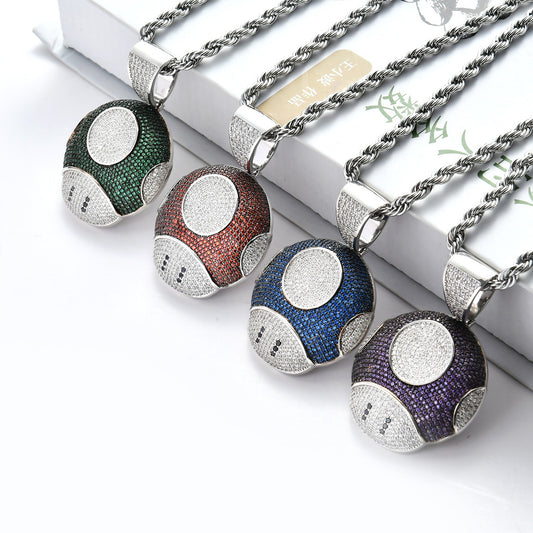 Hip Hop Fashion Copper Pendant Necklace for Men and Women