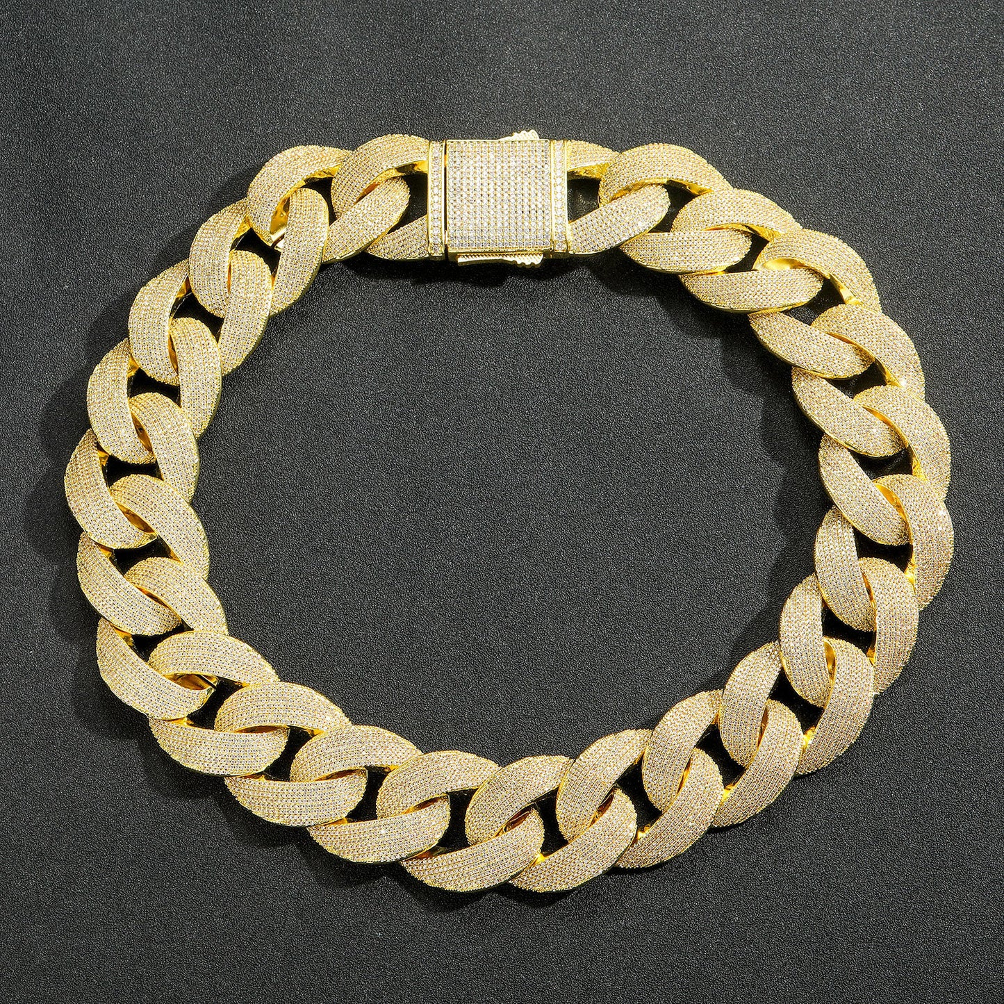 Hip Hop Tennis Chain Cubic Zirconia Necklace for Men and Women