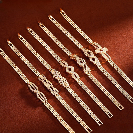 Camellia Link Bracelet for Women