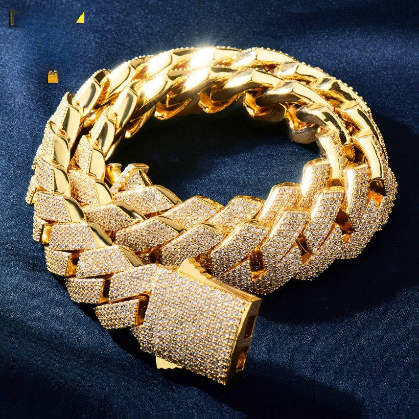 Iced Out Cuban Chain Necklace for Men product image