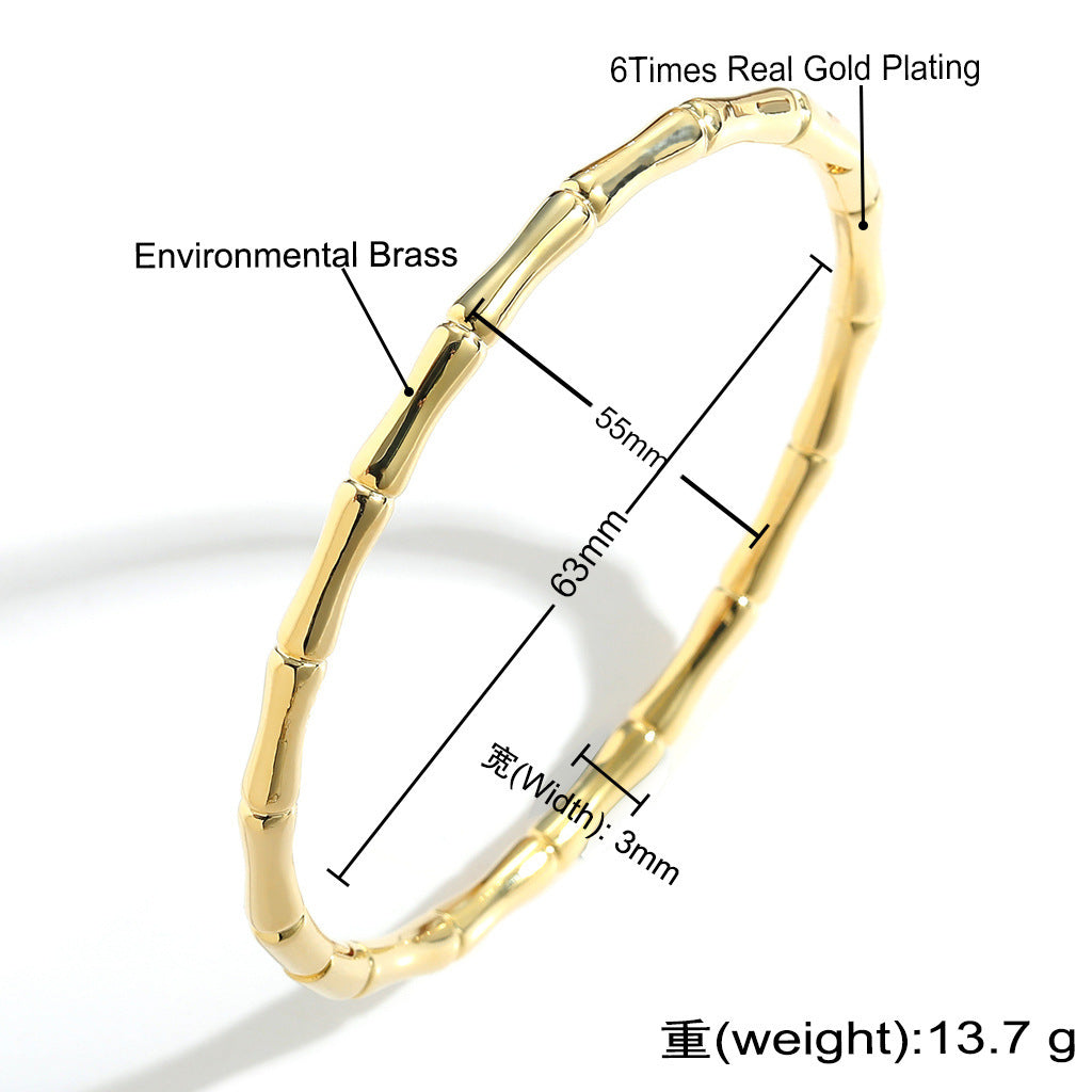 Minimalist Fashion Copper Bracelet for Men and Women