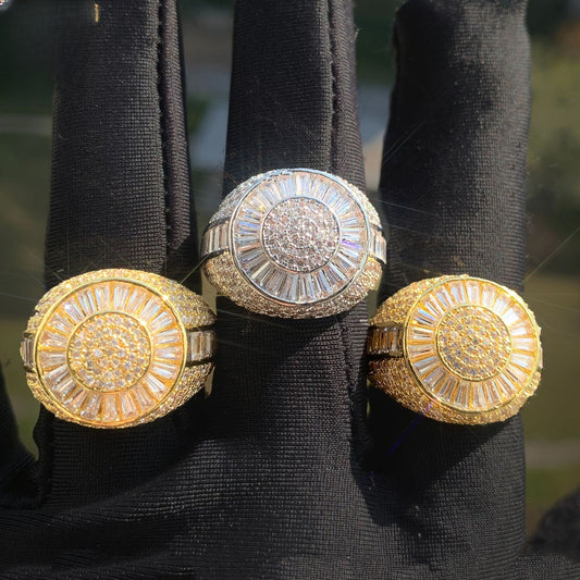 Iced Out Circle Ring