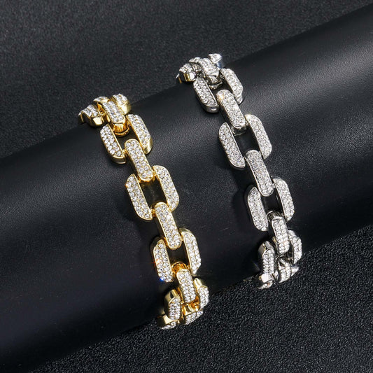 Hip Hop Minimalist Cuban Link Dollar Alloy Pendant Necklace for Men and Women