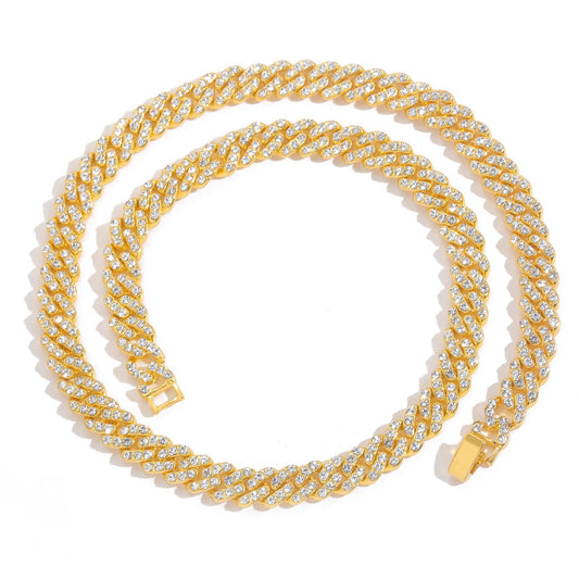Hip Hop Cuban Link Alloy Necklace for Men