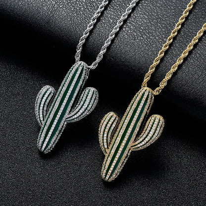 Hip Hop Fashion Copper Pendant Necklace for Men and Women