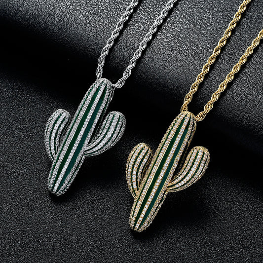 Hip Hop Fashion Copper Pendant Necklace for Men and Women