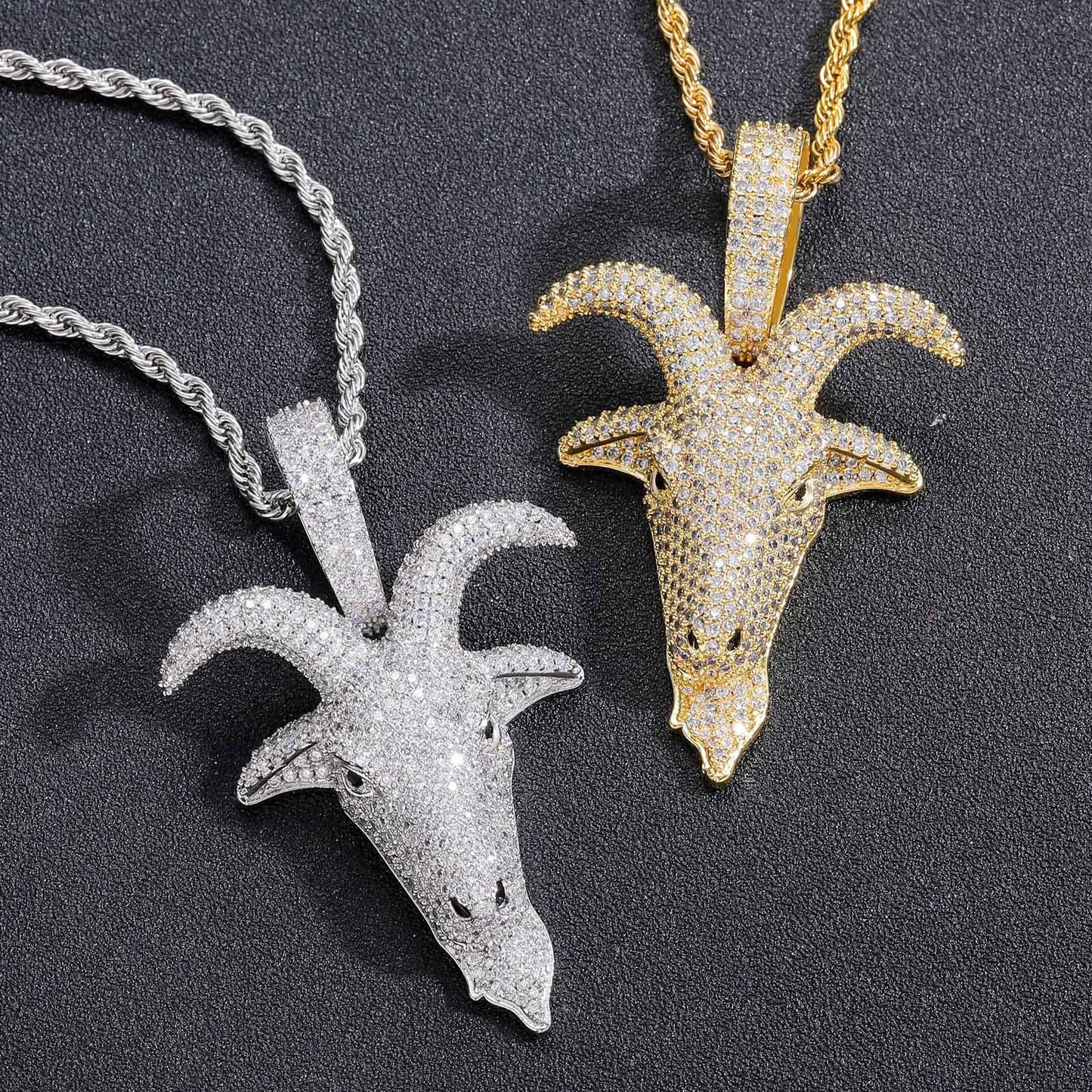 Hip Hop Fashion Copper Necklace for Men and Women