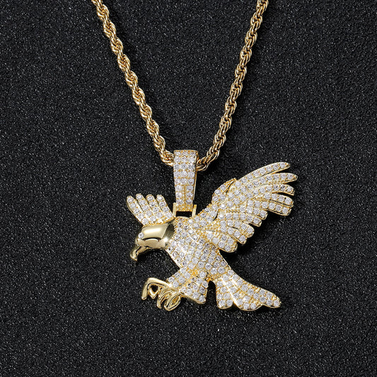 Hip Hop Fashion Copper Pendant Necklace for Men and Women