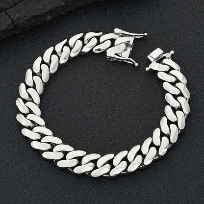 10-22 mm Faceted Polished Cuban Copper Bracelet - CHA268