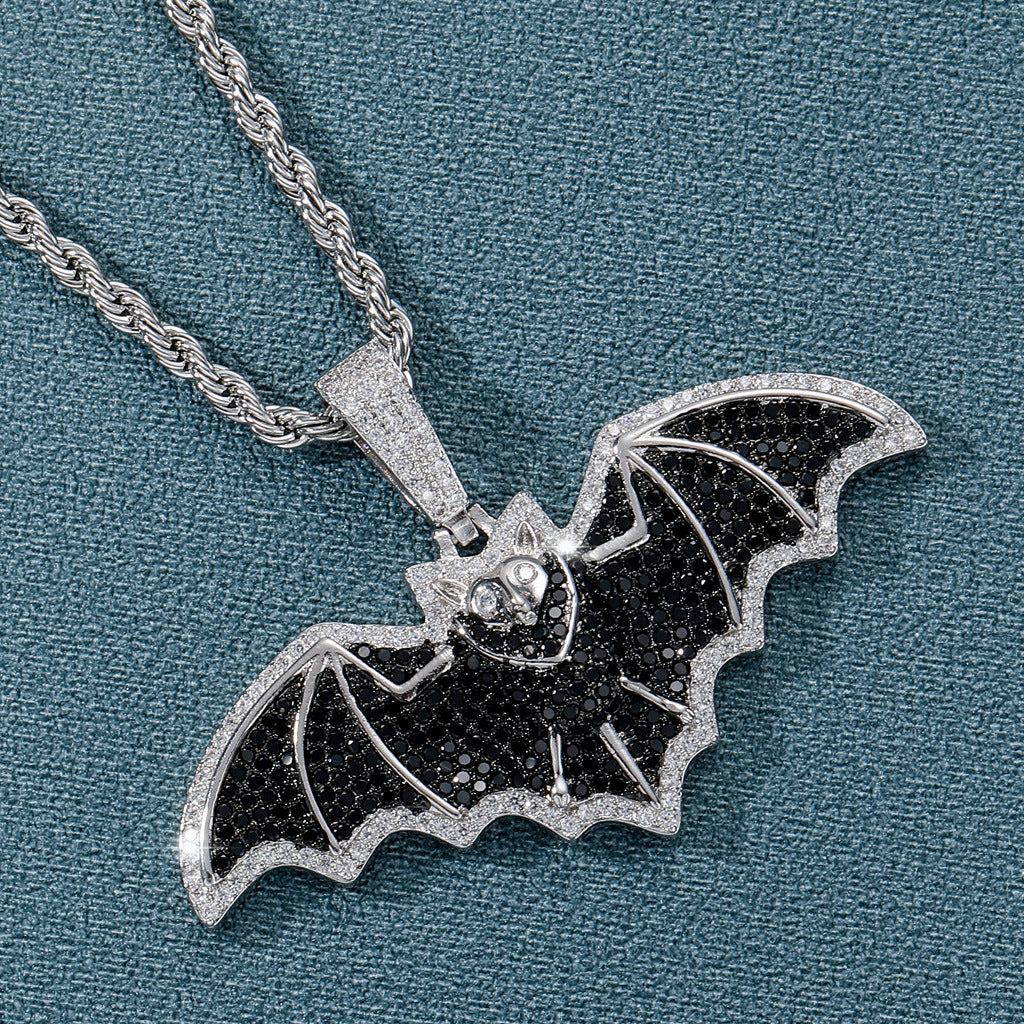 Hip Hop Vintage Fashion Cubic Zirconia Pendant Necklace for Men and Women