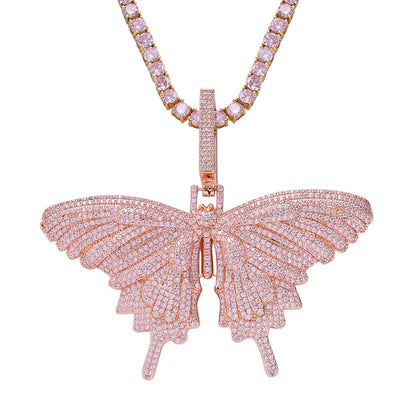 Hip Hop Vintage Fashion Copper Pendant Necklace for Men and Women