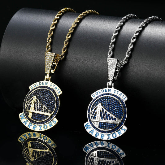 Hip Hop Panther Copper Pendant Necklace for Men and Women