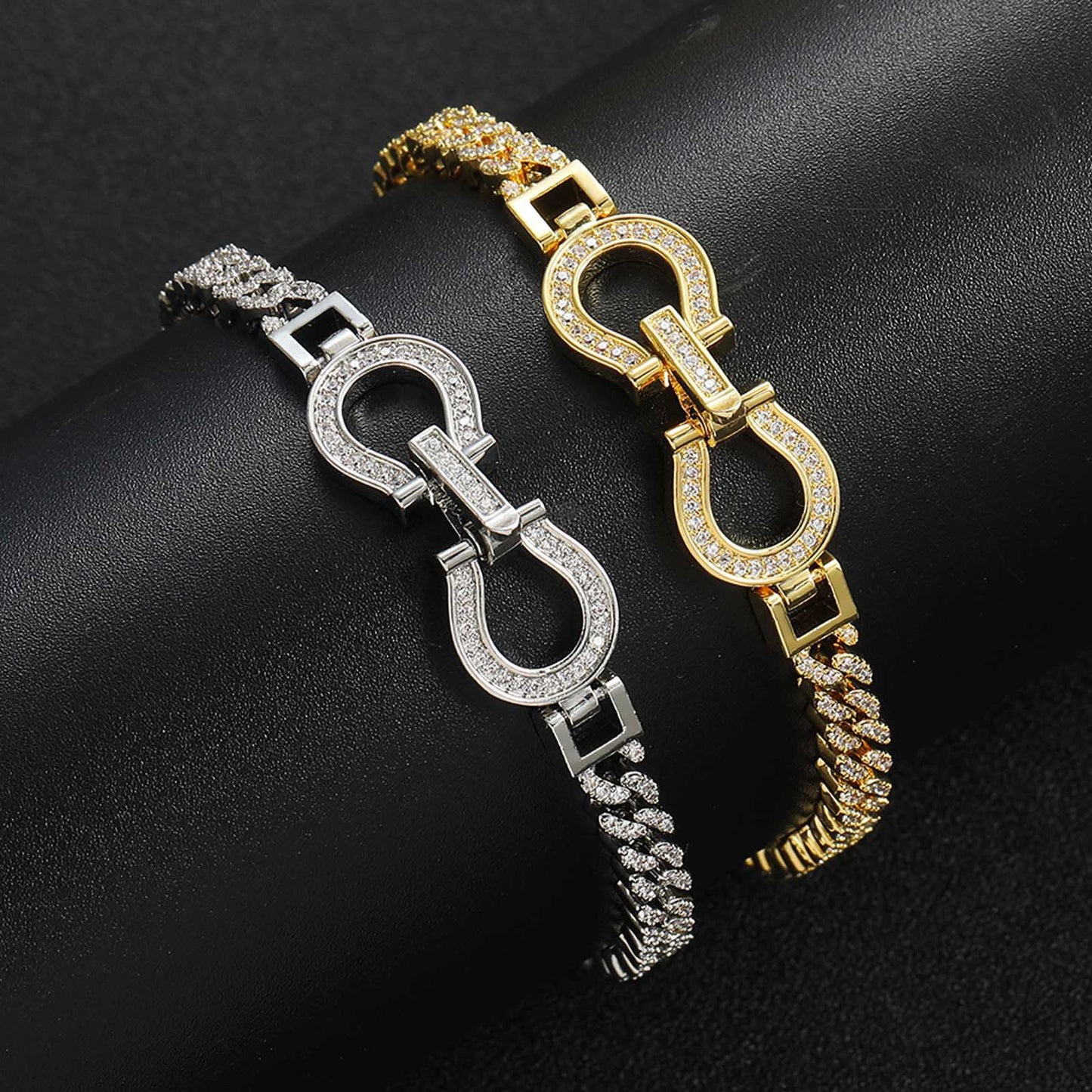 Cuban Link Copper Bracelet for Men and Women