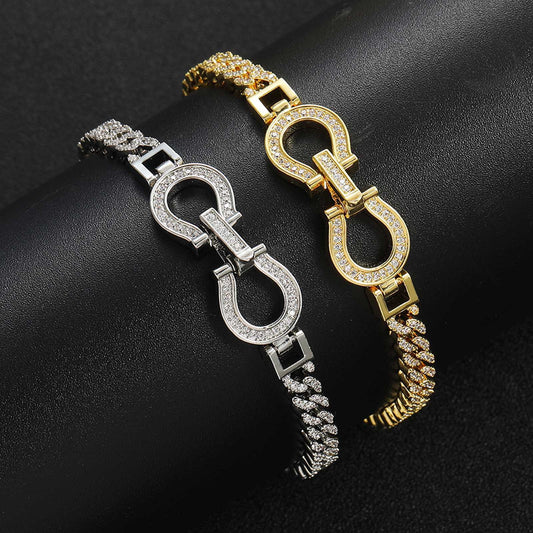 Cuban Link Copper Bracelet for Men and Women