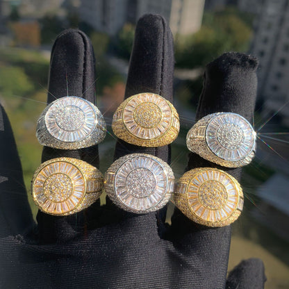 Iced Out Circle Ring