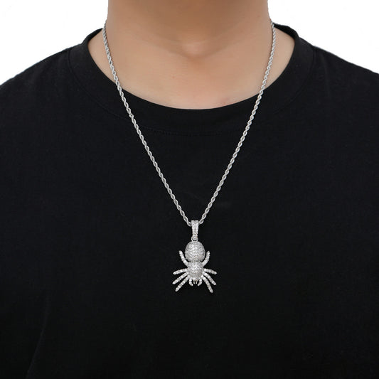 Hip Hop Fashion Copper Pendant Necklace for Men and Women