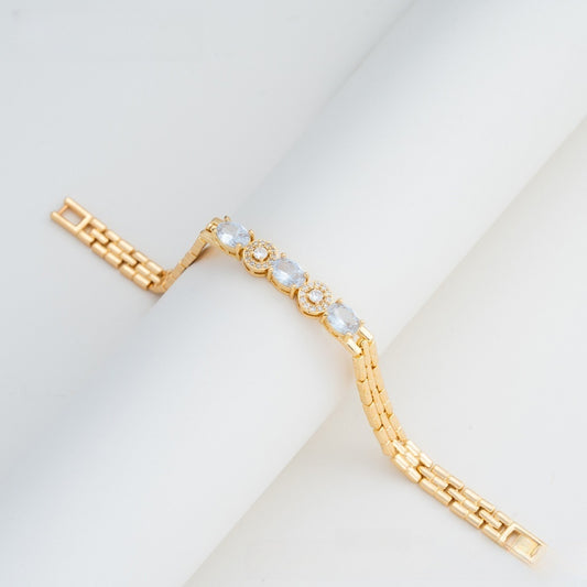 Camellia Heart Bracelet for Women
