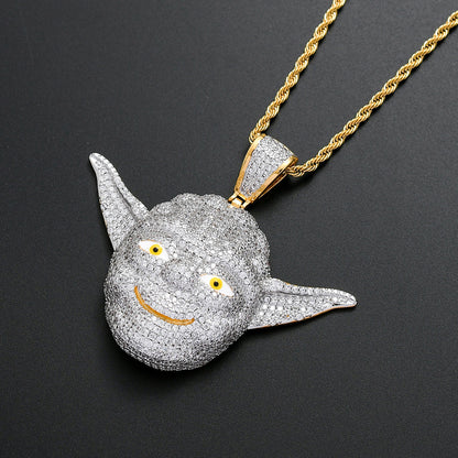 Hip Hop Fashion Stainless Steel Pendant Necklace for Men and Women