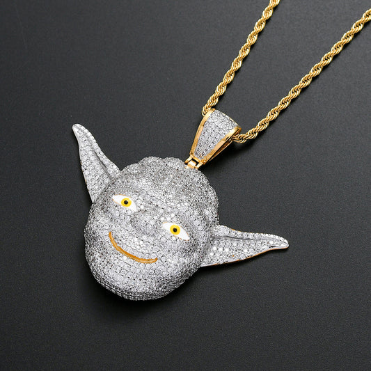 Hip Hop Fashion Stainless Steel Pendant Necklace for Men and Women