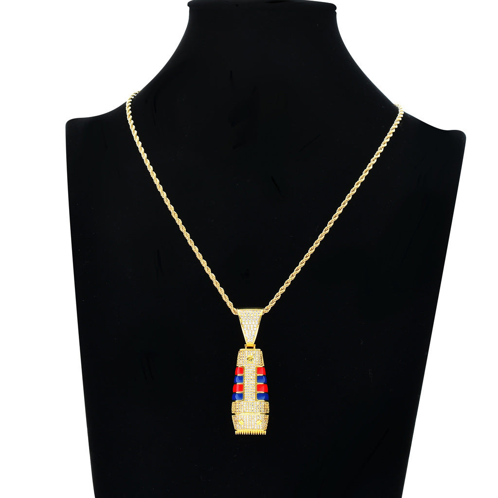 Fashion Copper Pendant Necklace for Men and Women