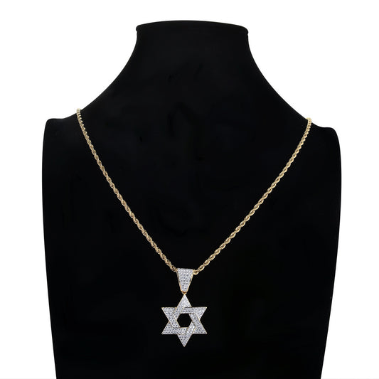 Hip Hop Minimalist Fashion Copper Pendant Necklace for Men and Women