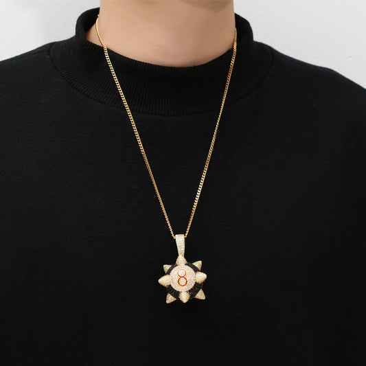 Hip Hop Fashion Copper Necklace for Men and Women