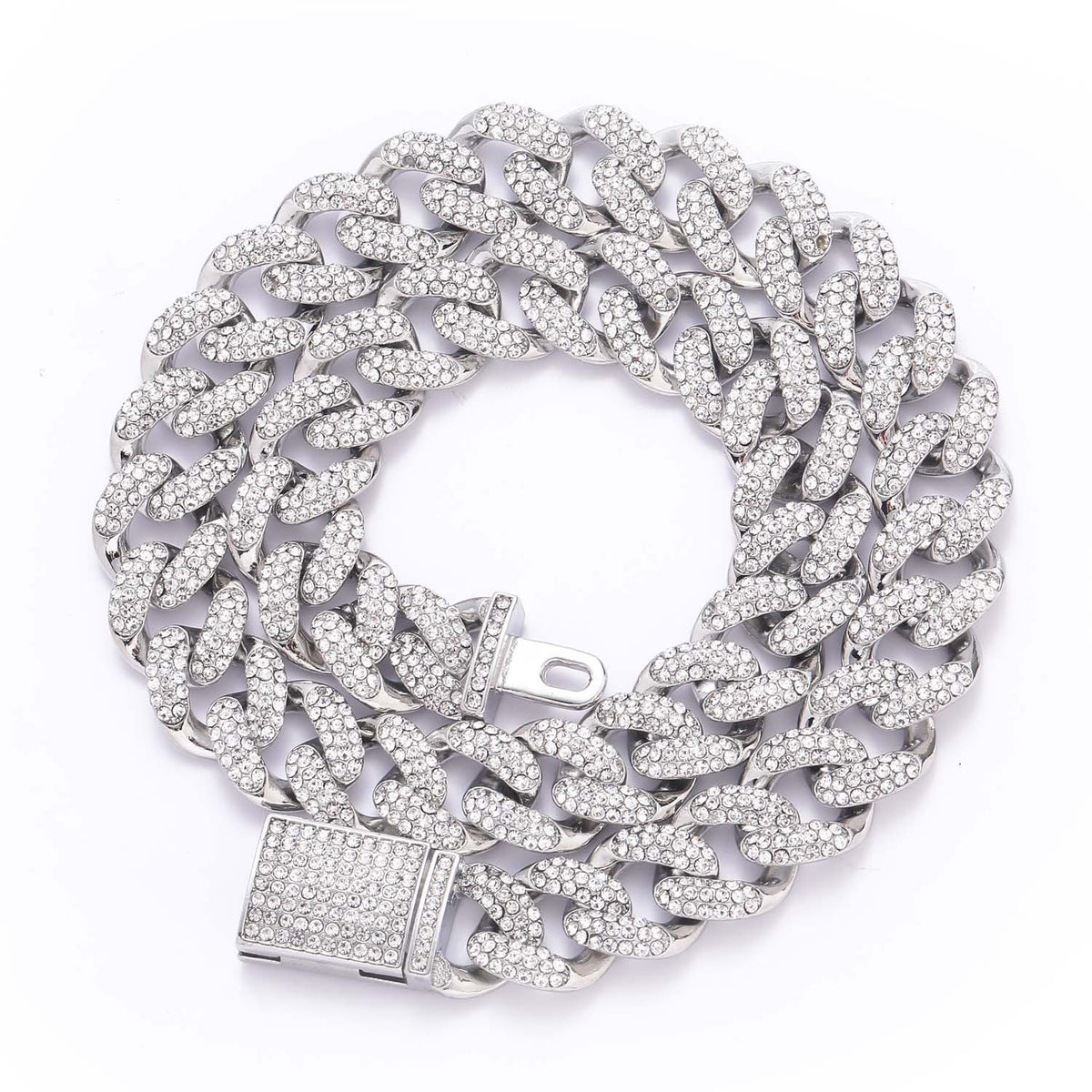 Hip Hop Cuban Link Alloy Necklace for Men product image
