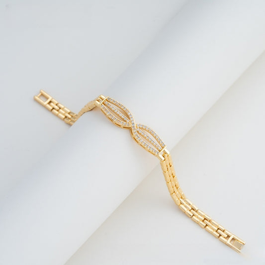 Camellia Link Bracelet for Women