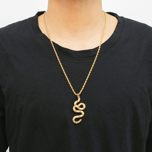 Light Luxury Cross Cubic Zirconia Pendant Necklace for Men and Women