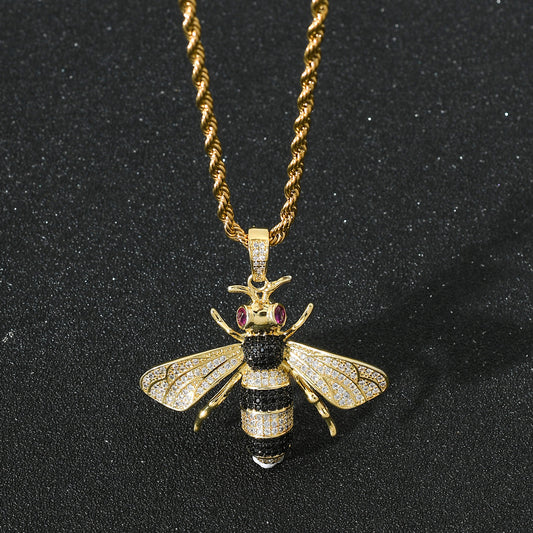 Hip Hop Fashion Copper Pendant Necklace for Men and Women