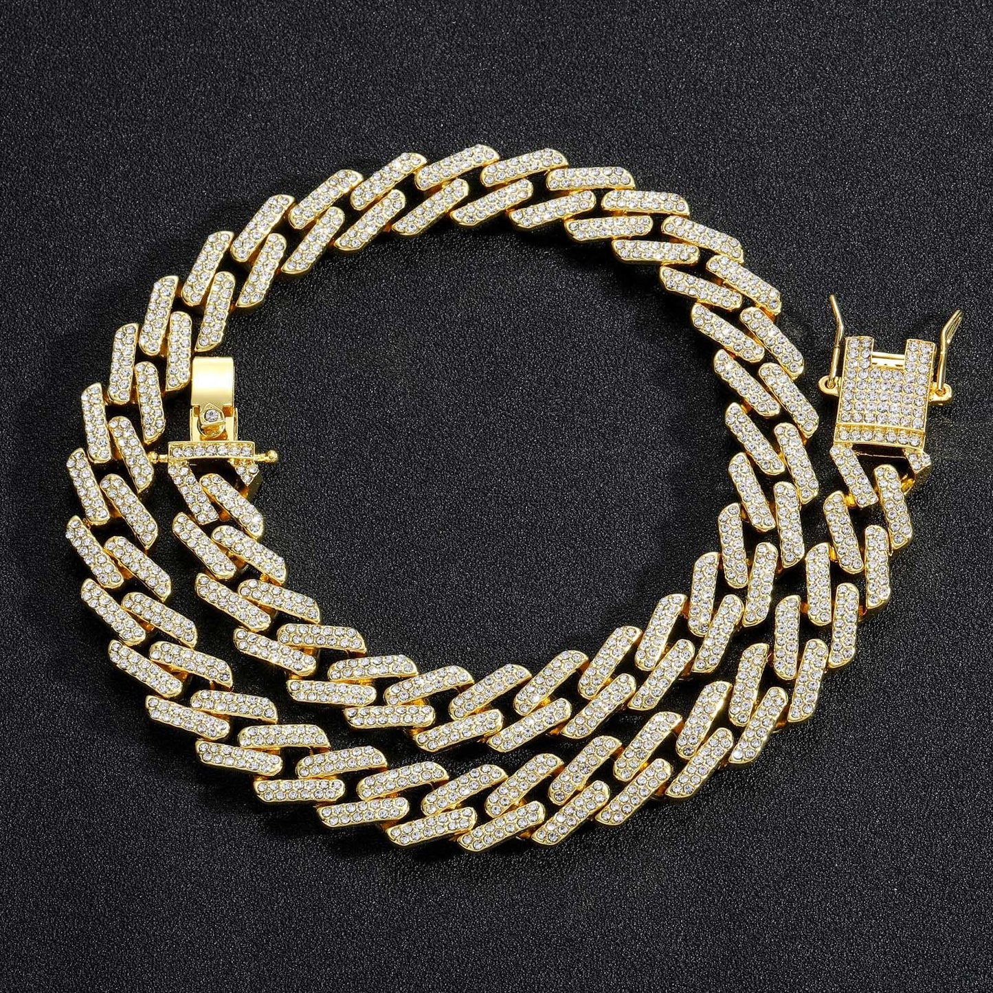 Light Luxury Cuban Link Alloy Necklace for Men