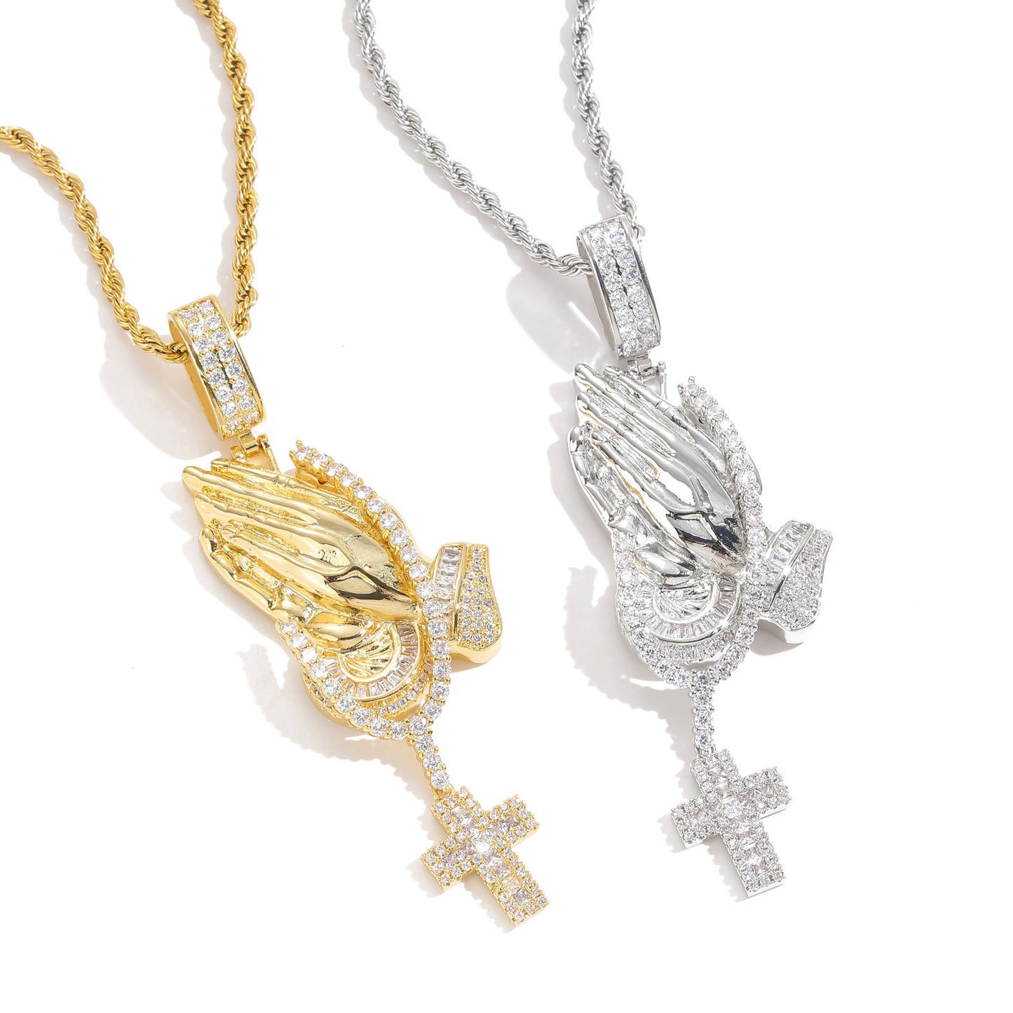 Hip Hop Fashion Copper Pendant Necklace for Men and Women