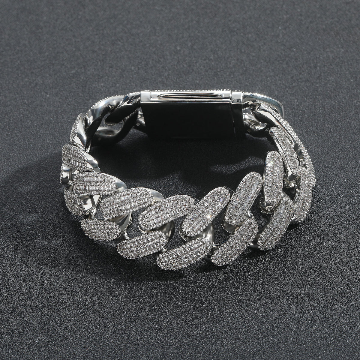 Hip Hop Cuban Link Copper Bracelet for Men product image