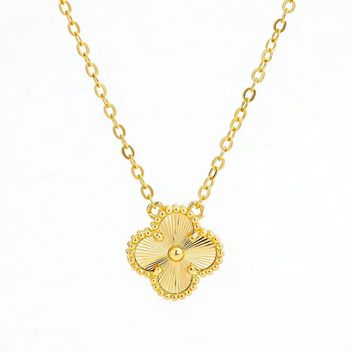 Elegant Clover Pendant Necklace for Women Dainty Everyday Layering Piece product image