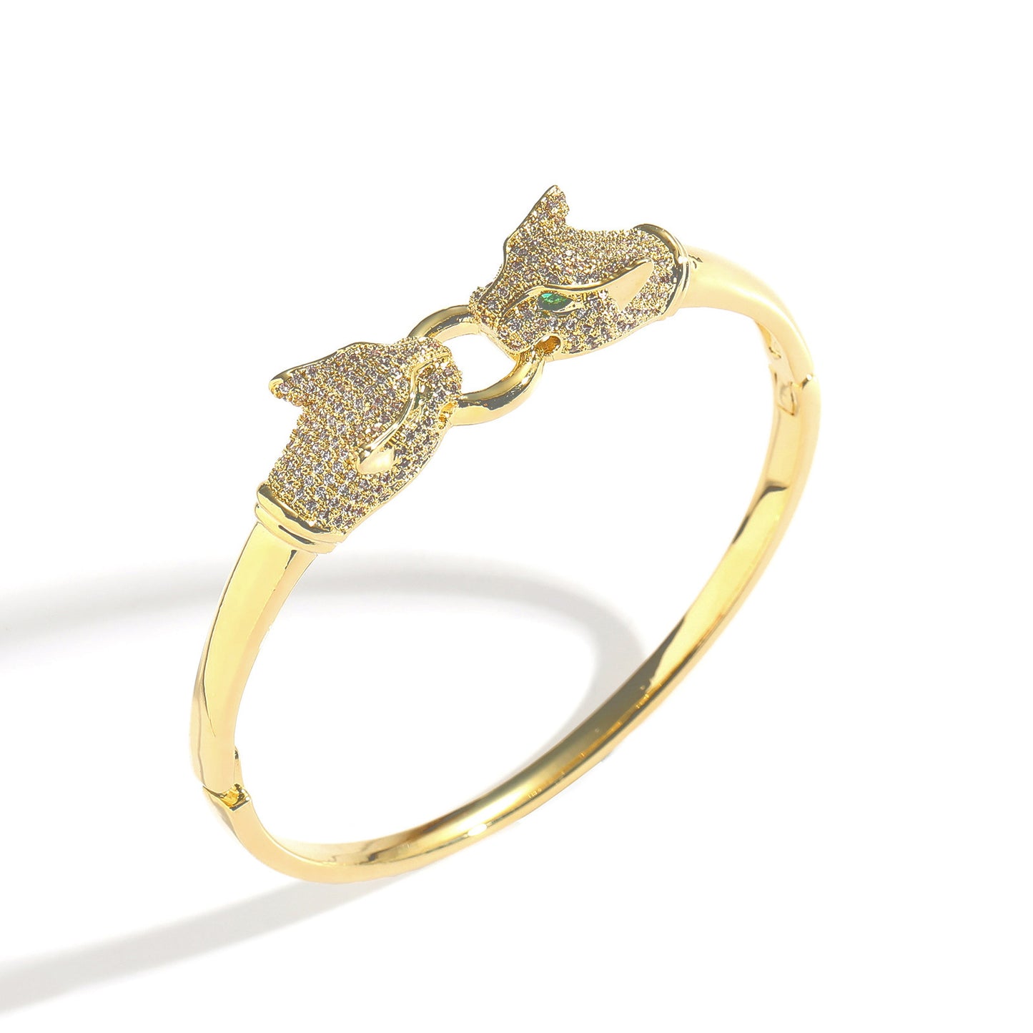 Hip Hop Minimalist Geometric Cubic Zirconia Bracelet for Men and Women