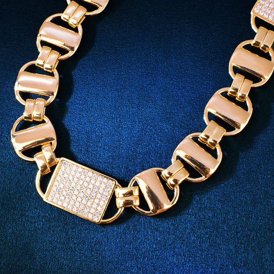 Iced Out Hip Hop Chain Necklace
