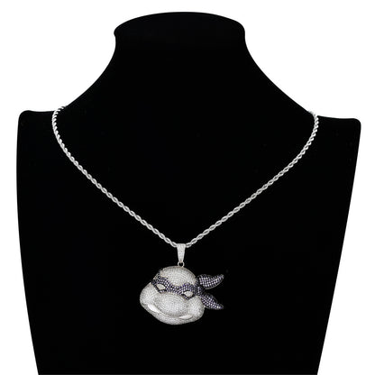 Hip Hop Fashion Copper Pendant Necklace for Men and Women