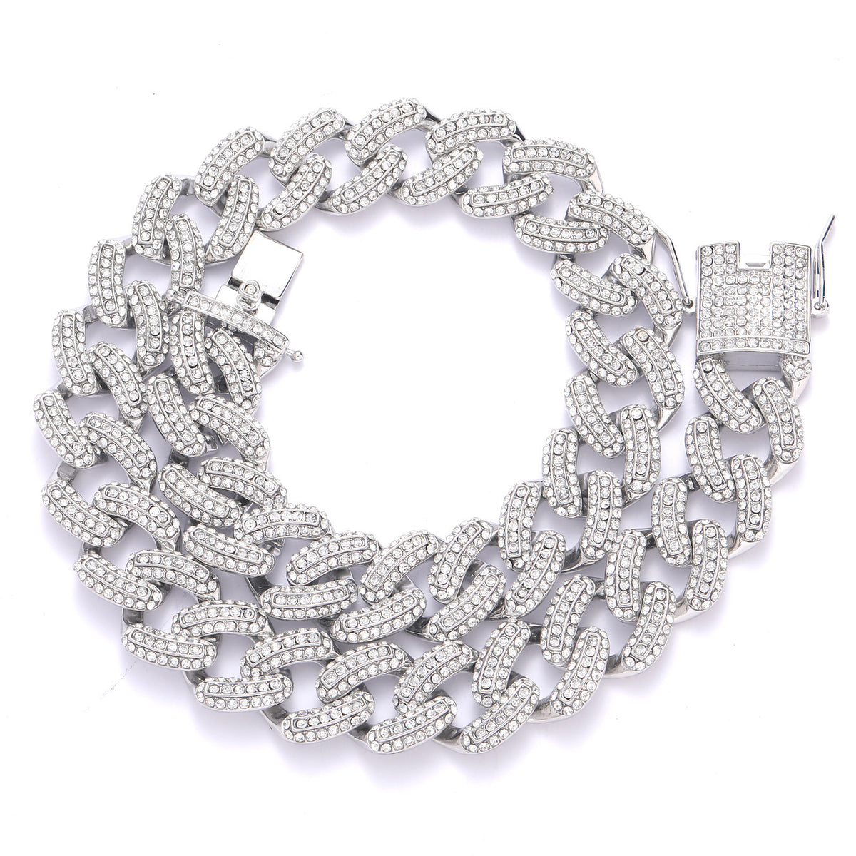 Hip Hop Cuban Link Alloy Necklace for Men product image