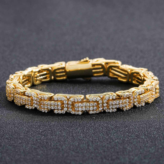 Fashion Cubic Zirconia Bracelet for Men