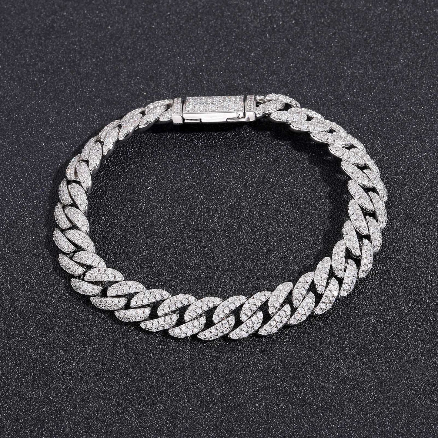 Hip Hop Minimalist Cuban Link Copper Bracelet for Men