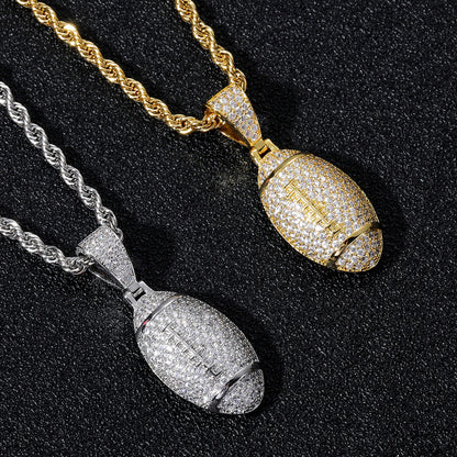 Hip Hop Fashion Copper Pendant Necklace for Men and Women