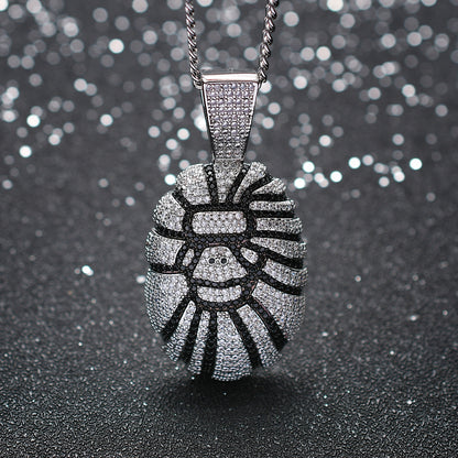 Hip Hop Fashion Copper Pendant Necklace for Men and Women
