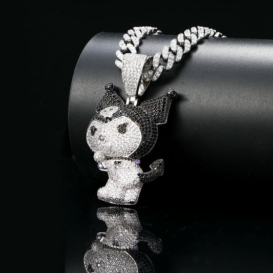 Hip Hop Fashion Copper Pendant Necklace for Men and Women