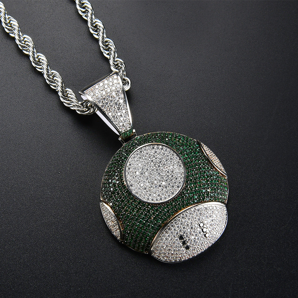 Hip Hop Fashion Copper Pendant Necklace for Men and Women