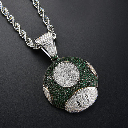 Hip Hop Fashion Copper Pendant Necklace for Men and Women