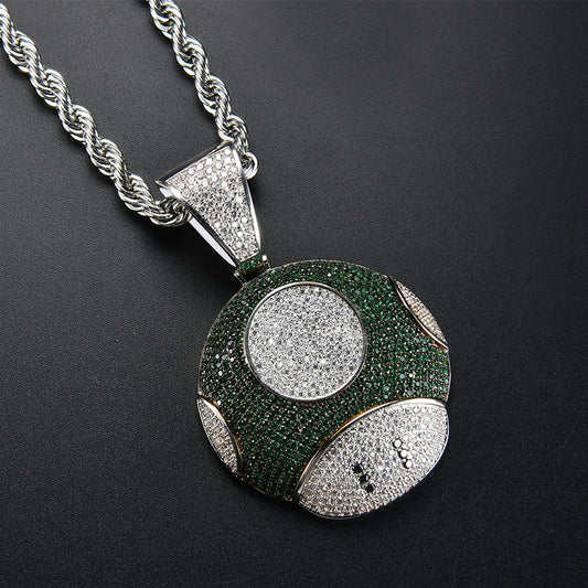 Hip Hop Fashion Copper Pendant Necklace for Men and Women
