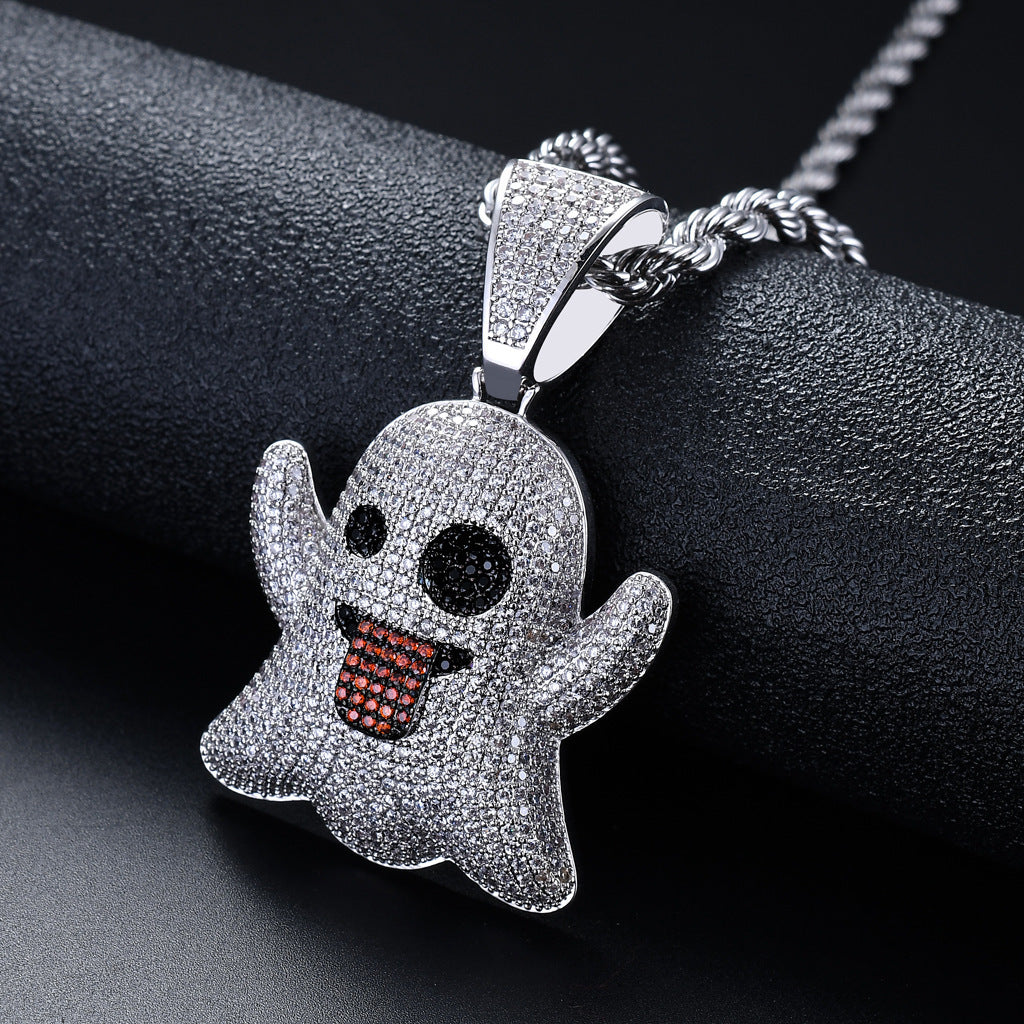 Hip Hop Fashion Copper Pendant Necklace for Men and Women