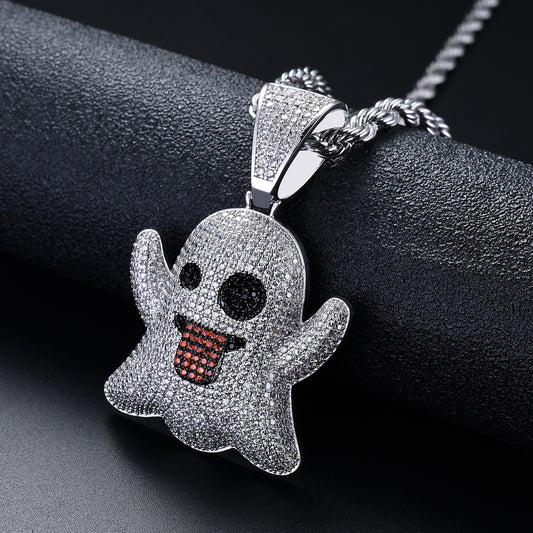 Hip Hop Fashion Copper Pendant Necklace for Men and Women