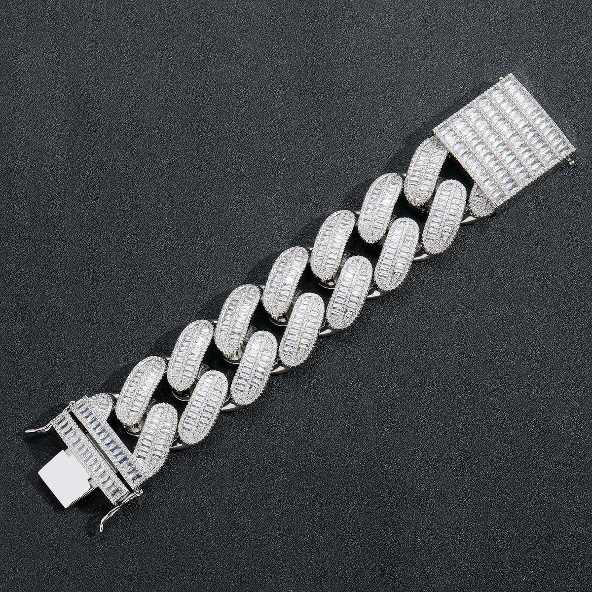Hip Hop Cuban Link Copper Bracelet for Men product image